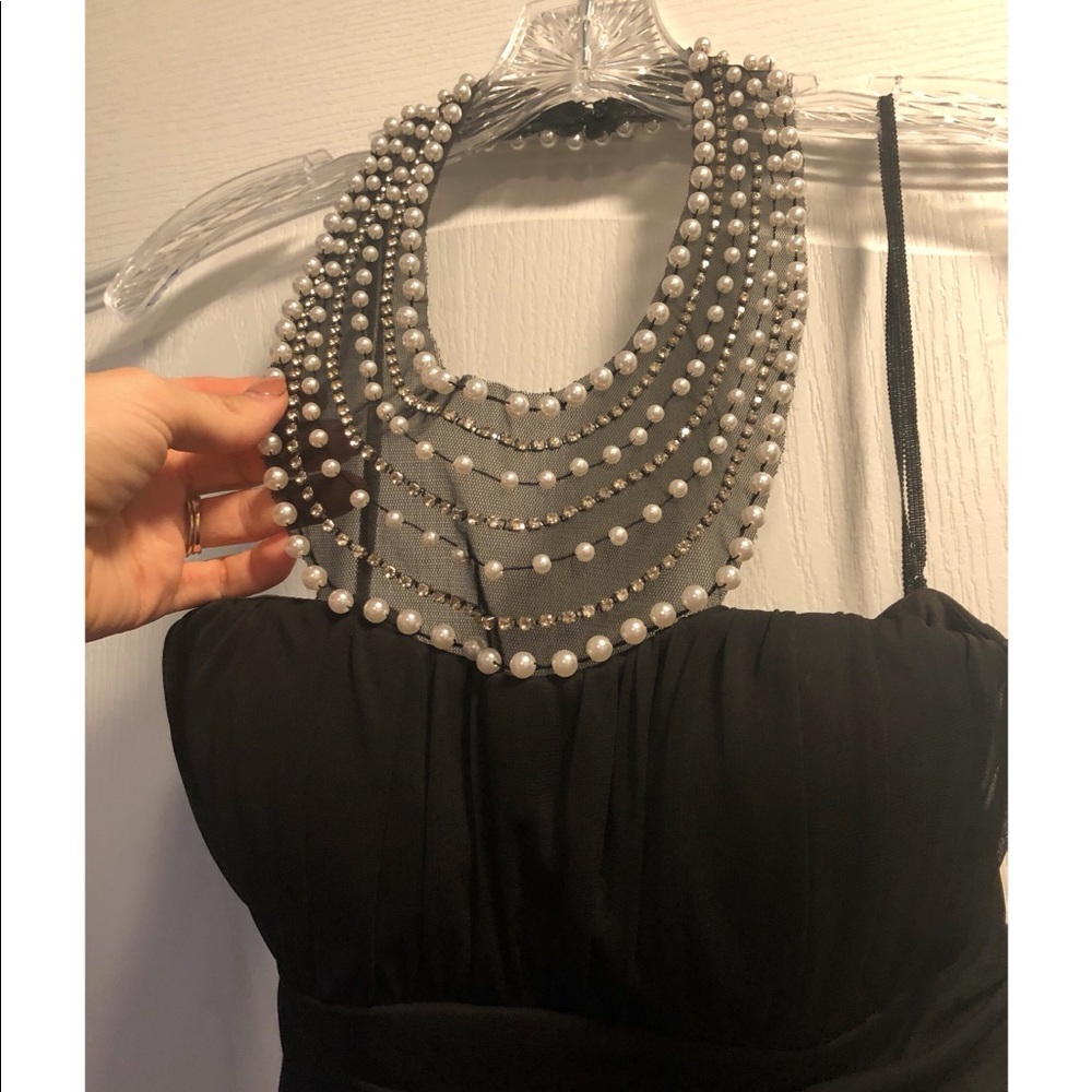 Pearl detailed dress